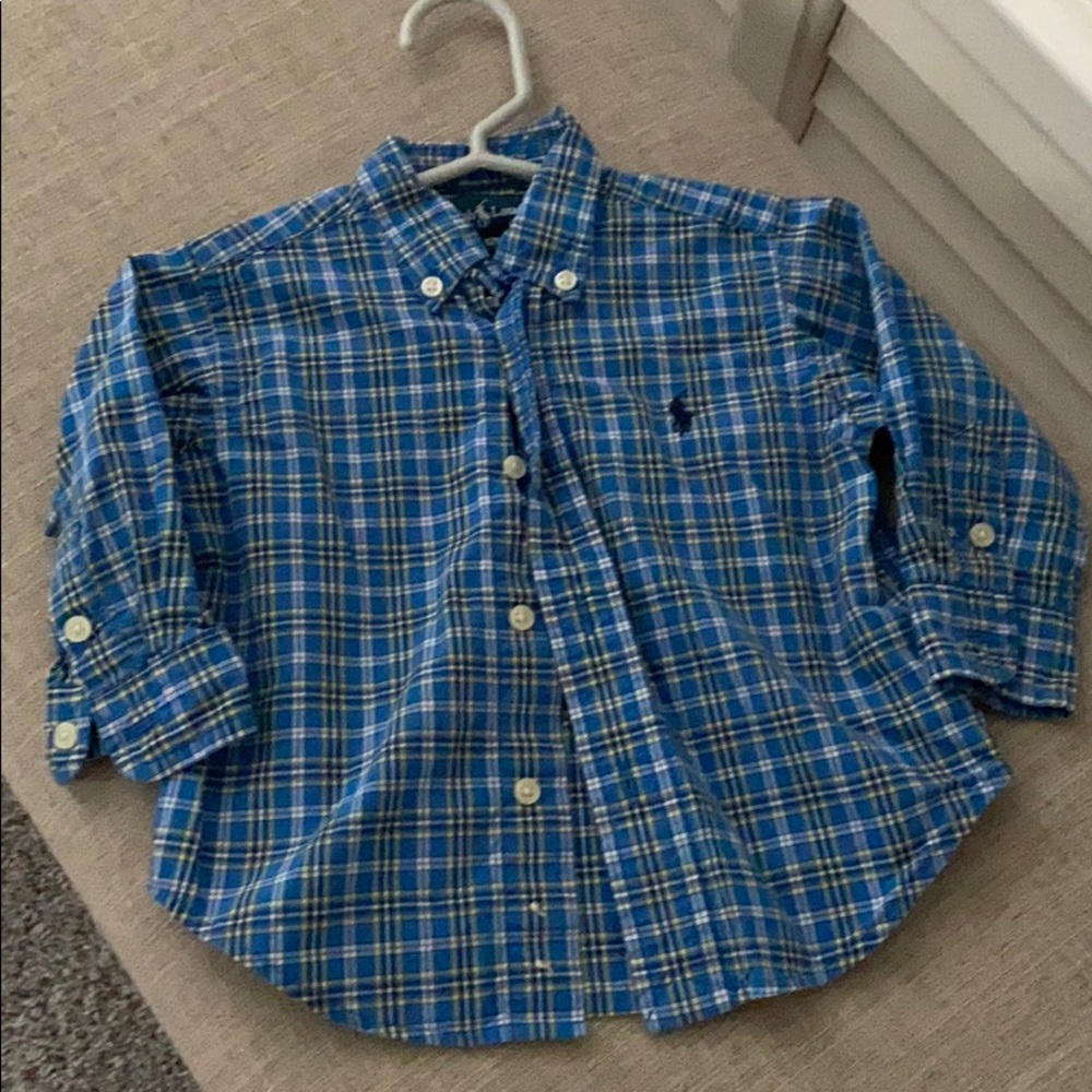 Ralph Lauren button down size 12 month